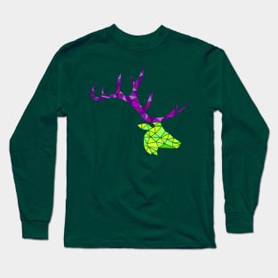 Geometric stag Long Sleeve T-Shirt